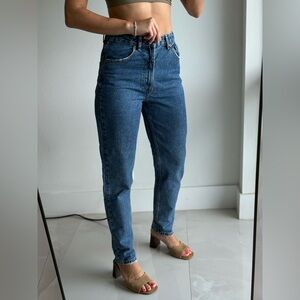 Reserved Blue Straight Leg Women's Jeans